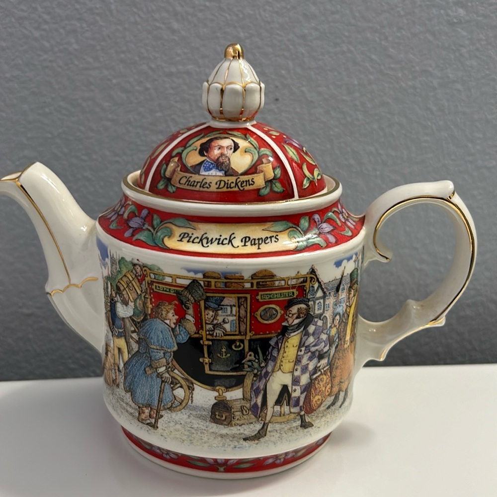 Charles Dickens Vintage England Teapot by SADLER